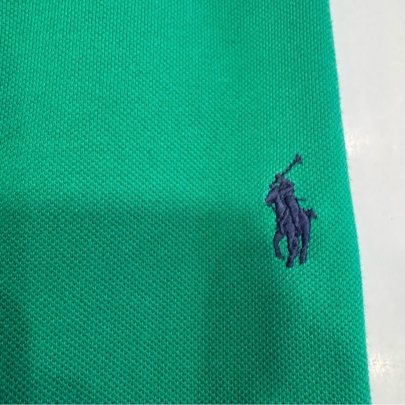 POLO Ralph Lauren Men’s Golf Polo Shirt Sz Large Green Preppy - Picture 9 of 10